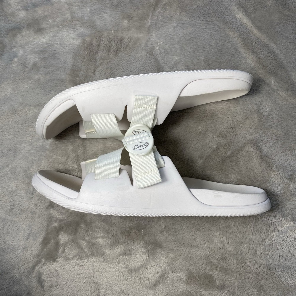 Chaco Chillos Women's Size 10 Shoes White Slides Flip Flop Comfort Sandals